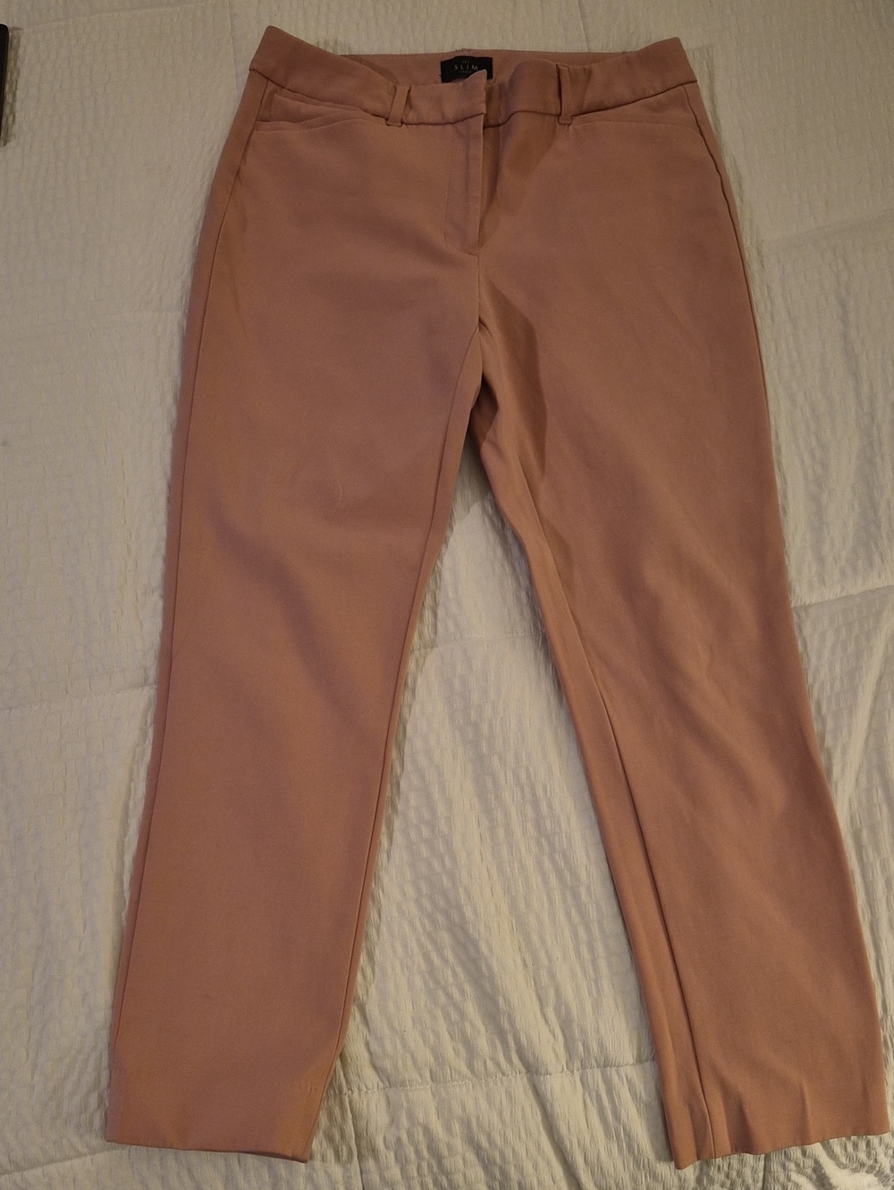 White House Black Market Slim Ankle Pants in Dusty Rose sz 6